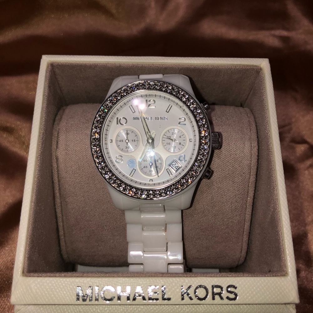 White Michael Kors Watch